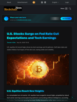 U.S. Stocks Surge on Fed Rate Cut Expectations and Tech Earnings - Blockchain.News