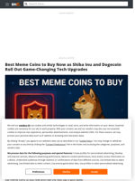Best Meme Coins to Buy Now as Shiba Inu and Dogecoin Roll Out Game-Changing Tech Upgrades