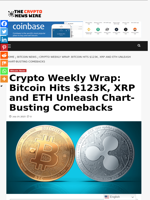 Crypto Weekly Wrap: Bitcoin Hits $123K, XRP and ETH Unleash Chart-Busting Comebacks - The Crypto News Wire