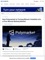 Polymarket Starts 5-Minute Bitcoin Price Betting
