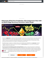 Ethereum (ETH) Price Prediction: ETH Compresses Near $3K as Multi-Stage Recovery Structure Takes Shape - Brave New Coin