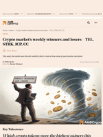 Crypto market’s weekly winners and losers – TEL, STRK, ICP, CC - AMBCrypto