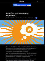 Is the Bitcoin dream dead in Argentina?