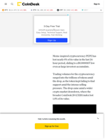 Why Is PEPE Down Today? Price Sinks 6% Amid Market Sell-Off as Whales Accumulate