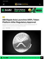SBI Ripple Asia Launches XRPL Token Platform After Regulatory Approval