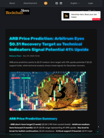 ARB Price Prediction: Arbitrum Eyes $0.31 Recovery Target as Technical Indicators Signal Potential 41% Upside - Blockchain.News