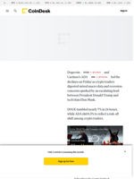 DOGE, ADA, XRP News: Dogecoin, Ripple, Cardano Fall 7% as Traders Digest Elon Musk's 'Recession’ Comment