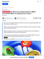 MEXC Launchpad Elevates Token Launches Amid Pump.fun Woes