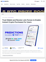 Trust Wallet & Revolut Partner for Instant Crypto Purchases