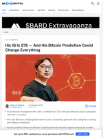 Smartest Man Alive Knows Something About Bitcoin That You Don’t