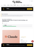 Anthropic's Claude Opus 5.5 leads AI model standings, user satisfaction key