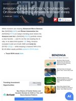 Amazon Dumps AMD Stock, Doubles Down On Rivian - Advanced Micro Devices (NASDAQ:AMD), Rivian Automotive (NASDAQ:RIVN), Amazon.com (NASDAQ:AMZN) - Benzinga