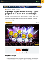 5 Shady Crypto Projects That Made It to the Spotlight