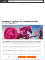 Uniswap Price Prediction: UNI Eyes $9 After Breaking Above Bollinger Band - Brave New Coin