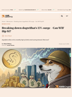 Dogwifhat hits a monthly high of $0.98 amid soaring demand