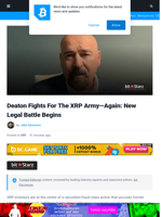 Deaton Fights For The XRP Army—Again: Legal Battle Begins