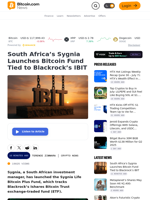 South Africa’s Sygnia Launches Bitcoin Fund Tied to Blackrock’s IBIT – Crypto News Bitcoin News