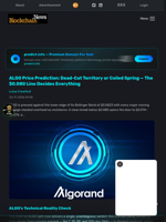 ALGO Price Prediction: Dead-Cat Territory or Coiled Spring — The $0.080 Line Decides Everything - Blockchain.News