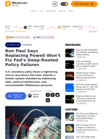 Ron Paul Says Replacing Powell Won’t Fix Fed’s Deep-Rooted Policy Failures – Economics Bitcoin News