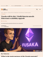 'Fusaka will fix this': Vitalik Buterin unveils Ethereum’s scalability upgrade - AMBCrypto