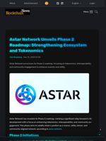 Astar Network Unveils Phase 2 Roadmap: Strengthening Ecosystem and Tokenomics - Blockchain.News