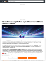 Bitcoin Miners Adapt As New Capital Flows Toward Bitcoin Everlight’s Presale