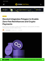 Revolut Integrates Polygon to Enable Zero-Fee Remittances and Crypto Payments