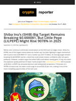 Shiba Inu’s (SHIB) Big Target Remains Breaking $0.000081, But Little Pepe (LILPEPE) Might Rise 9078% in 2025