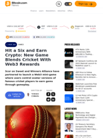 Hit a Six and Earn Crypto: New Game Blends Cricket With Web3 Rewards – Games Bitcoin News