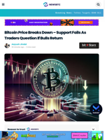 Bitcoin Price Breaks Down – Support Fails As Traders Question If Bulls Return