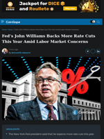 John Williams Backs More Fed Rate Cuts This Year