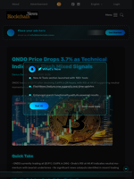 ONDO Price Drops 3.7% as Technical Indicators Flash Mixed Signals - Blockchain.News