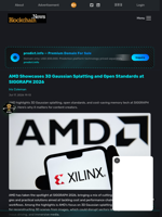 AMD Showcases 3D Gaussian Splatting and Open Standards at SIGGRAPH 2026 - Blockchain.News