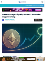 Ethereum Targets Liquidity Above $3,000 – Price Magnet Forming