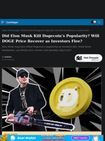 Did Elon Musk Kill Dogecoin's Popularity? Will DOGE Price Recover as Investors Flee?