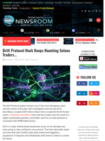 
Drift Protocol Hack Keeps Haunting Solana Traders... | Cryptocurrency News Live | Breaking Crypto News - Realtime Prices, Analysis, Predictions...
