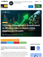 YZi Labs Strengthens Investment in Ethena Labs to Boost USDe Stablecoin Growth | Live Bitcoin News