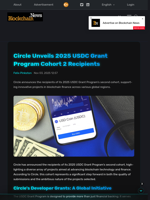 Circle Unveils 2025 USDC Grant Program Cohort 2 Recipients - Blockchain.News