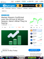 Market Players Conflicted over the Arrival of Altcoin Season, Here’s What They’re Saying ⋆ ZyCrypto