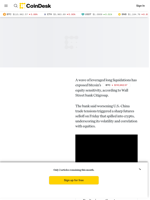 Bitcoin's (BTC) Friday Tumble Gets a Look at Citigroup