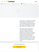 Deutsche Börse’s Crypto Finance Unveils In-Custody Settlement for Institutions