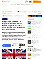 Bitpanda Enters UK Crypto Market With 600+ Digital Assets and Major Institutional Partnerships – Exchanges Bitcoin News