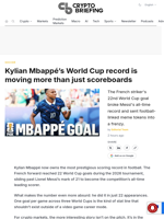 Kylian Mbappé's World Cup record is moving more than just scoreboards