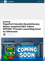 PepePort Unveils Revolutionary Meme-Inspired DEX Token: $PPORT Presale Launching Soon on Ethereum - TechBullion