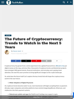 The Future of Cryptocurrency: Trends to Watch in the Next 5 Years The Future of Cryptocurrency: Trends to Watch in the Next 5 Years- TechBullion