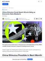 Can China Stimulus Begin New Altcoin Rally?
