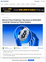 $100,000 Bitcoin Price in Sight If FOMC Executes 25 bps Rate Cut