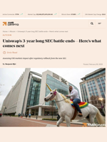 Uniswap’s 3-year long SEC battle ends—Here’s what comes next - AMBCrypto