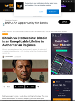 Bitcoin Vs Stablecoins: Bitcoin Is An Unreplicable Lifeline In Authoritarian Regimes