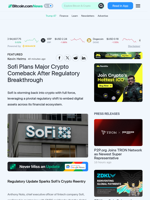 Sofi Plans Major Crypto Comeback After Regulatory Breakthrough – Featured Bitcoin News